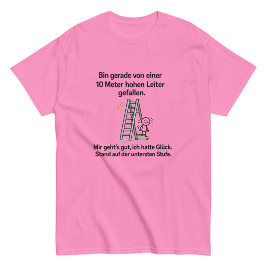 LEITER WITZ HUMORVOLL - Lustiges Herren T-Shirt - SprücheKüche - Druckfrisch & frech