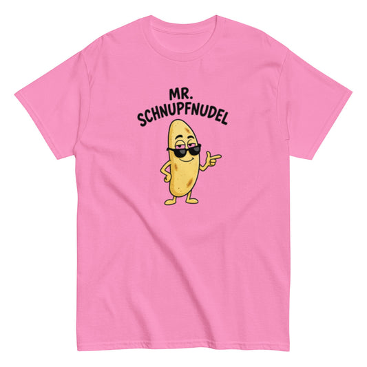 Mr. SCHNUPFNUDEL - Lustiges Herren T-Shirt - SprücheKüche - Druckfrisch & frech