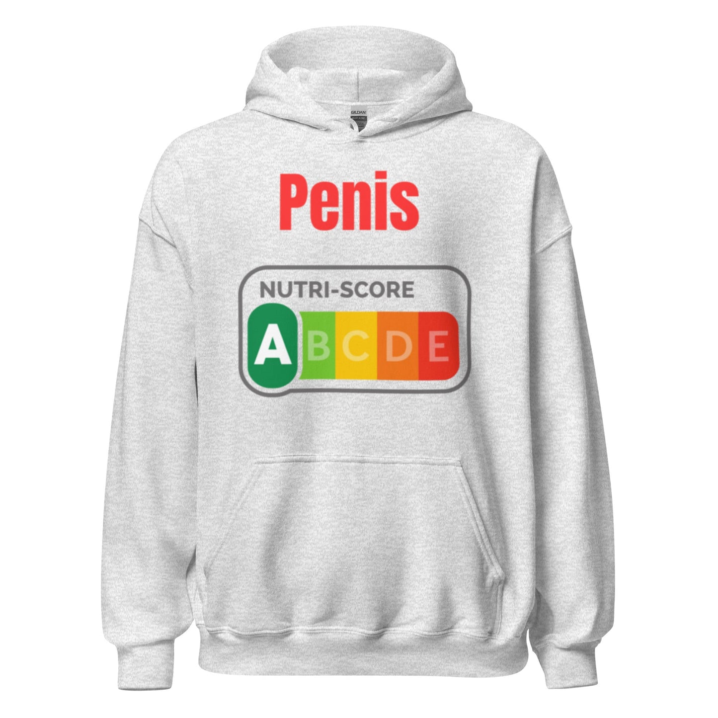 Penis Nutriscore A - Lustiger Unisex - Hoodie