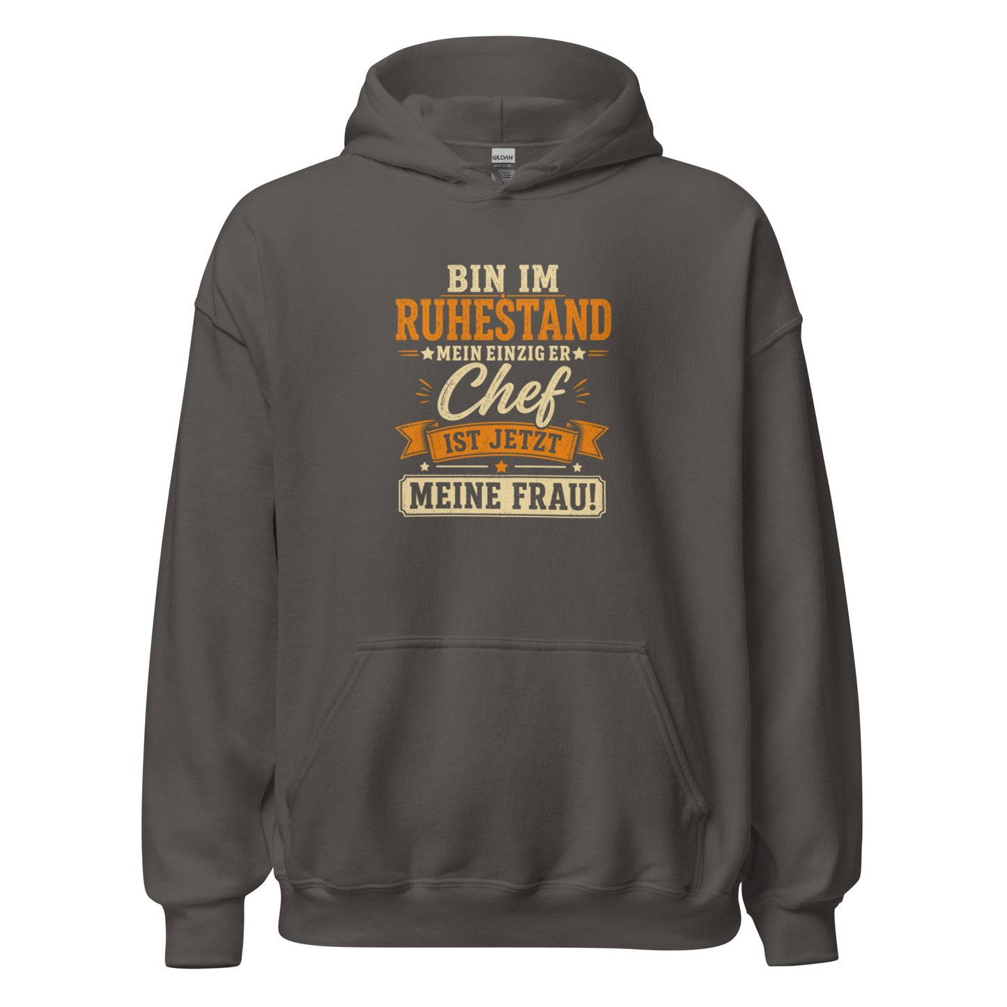 Bin jetzt im Ruhestand meine Frau ist jetzt der Chef – lustiger Herren Hoodie
