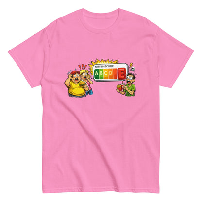 Ahhhhhh Nutriscore E - Lustiges Unisex T-Shirt - SprücheKüche - Druckfrisch & frech