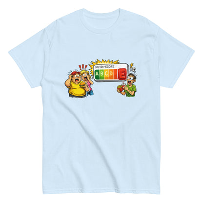 Ahhhhhh Nutriscore E - Lustiges Unisex T-Shirt - SprücheKüche - Druckfrisch & frech