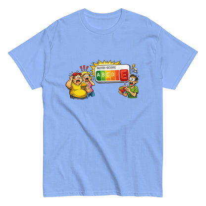 Ahhhhhh Nutriscore E - Lustiges Unisex T-Shirt - SprücheKüche - Druckfrisch & frech