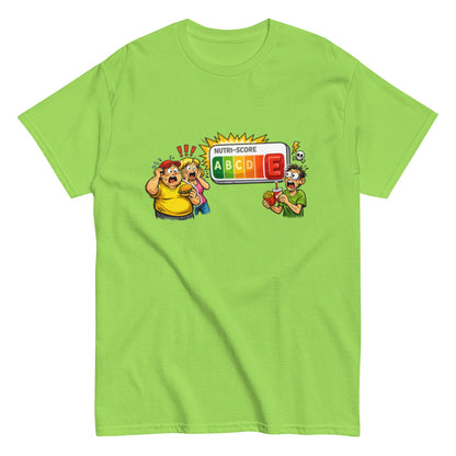 Ahhhhhh Nutriscore E - Lustiges Unisex T-Shirt - SprücheKüche - Druckfrisch & frech