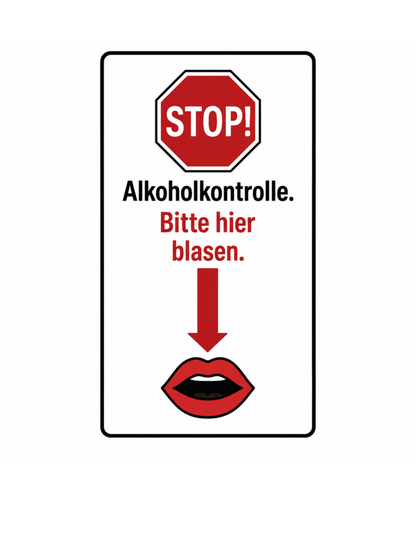 Bitte hier blasen Shirt – Lustiges Unisex T-Shirt - SprücheKüche - Druckfrisch & frech