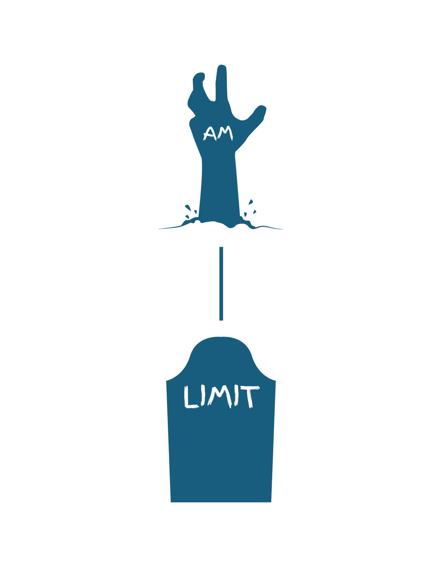 Am Limit Burn-Out Shirt - Lustiges Unisex T-Shirt - SprücheKüche - Druckfrisch & frech