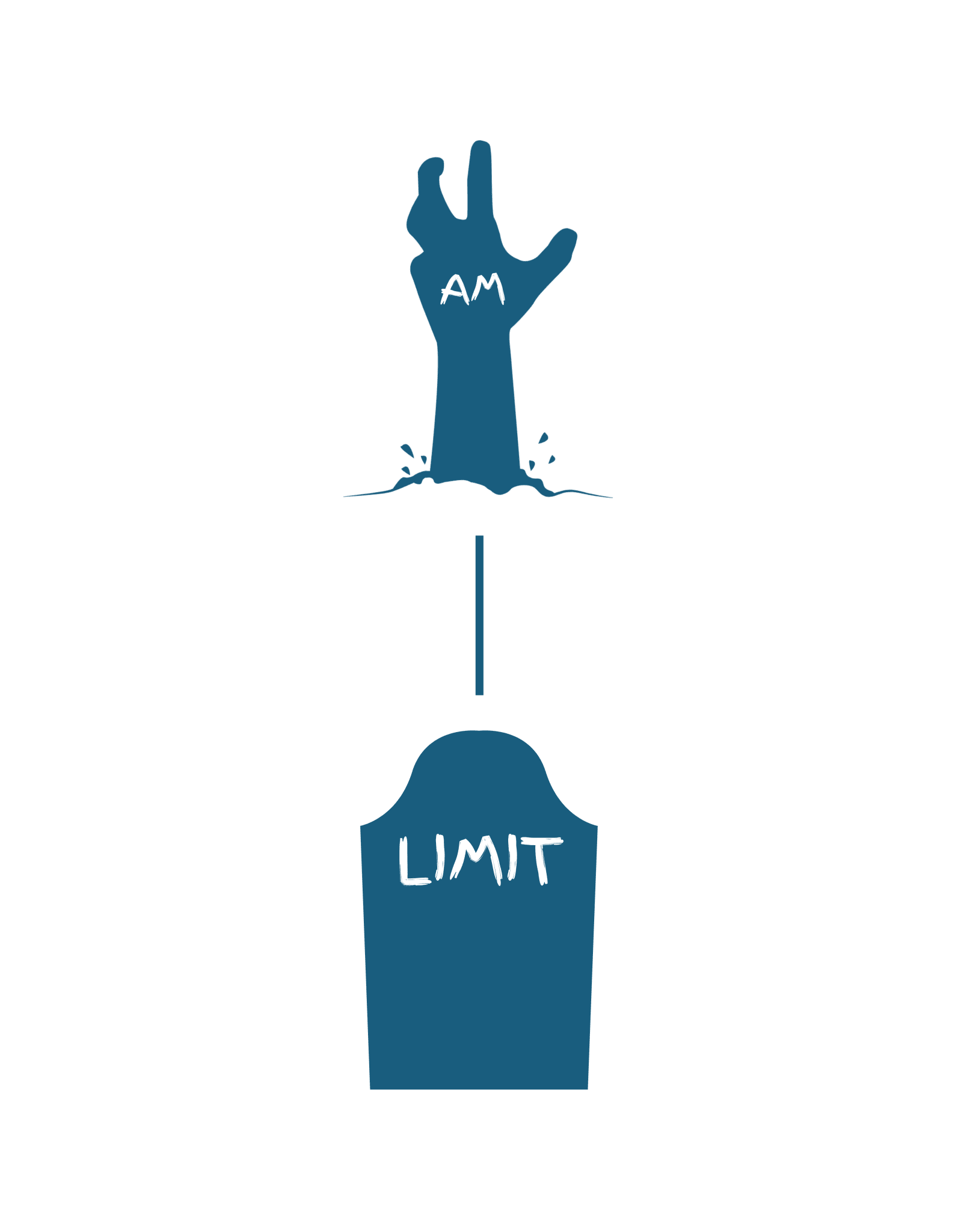 Am Limit Burn-Out Shirt - Lustiges Unisex T-Shirt - SprücheKüche - Druckfrisch & frech