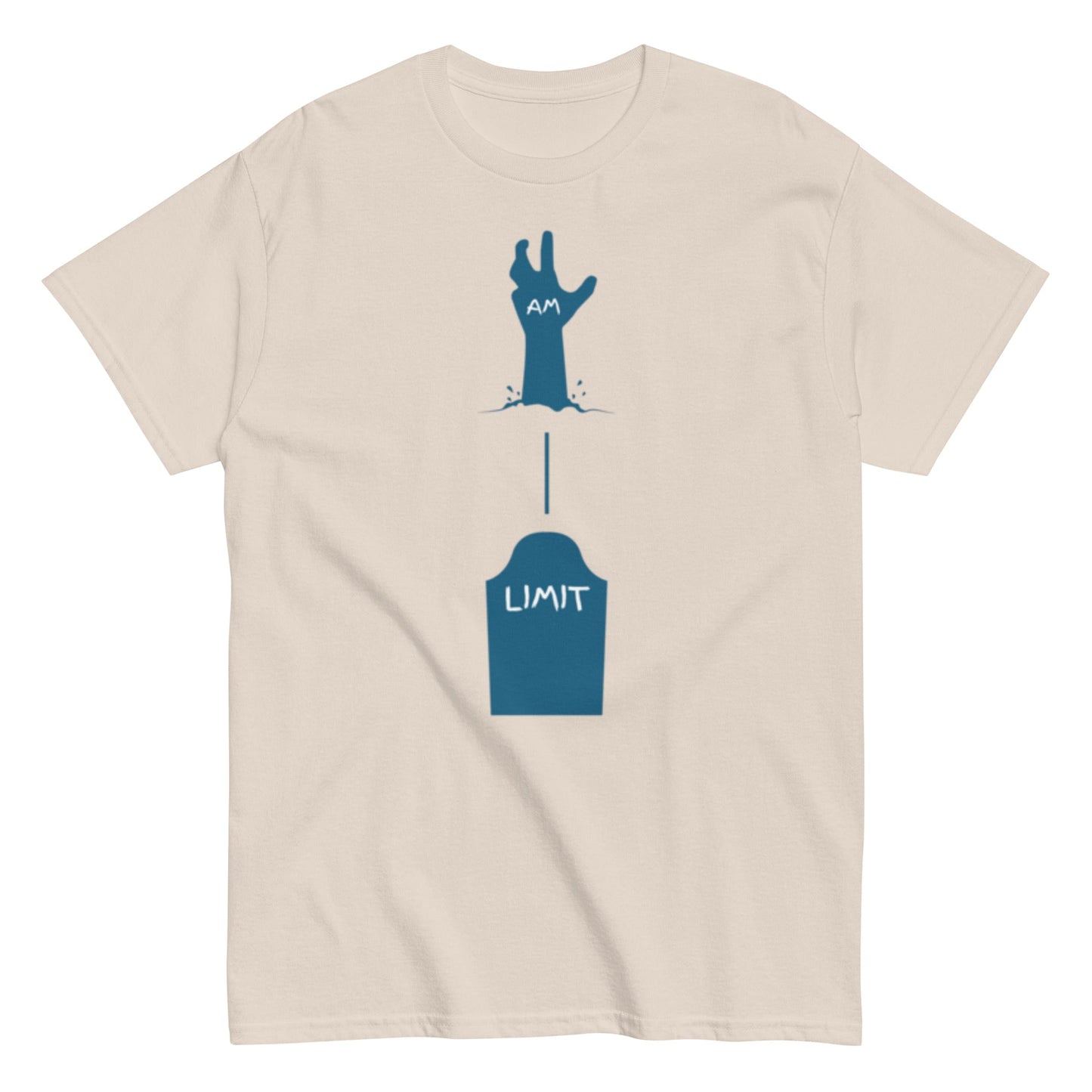Am Limit Burn-Out Shirt - Lustiges Unisex T-Shirt - SprücheKüche - Druckfrisch & frech