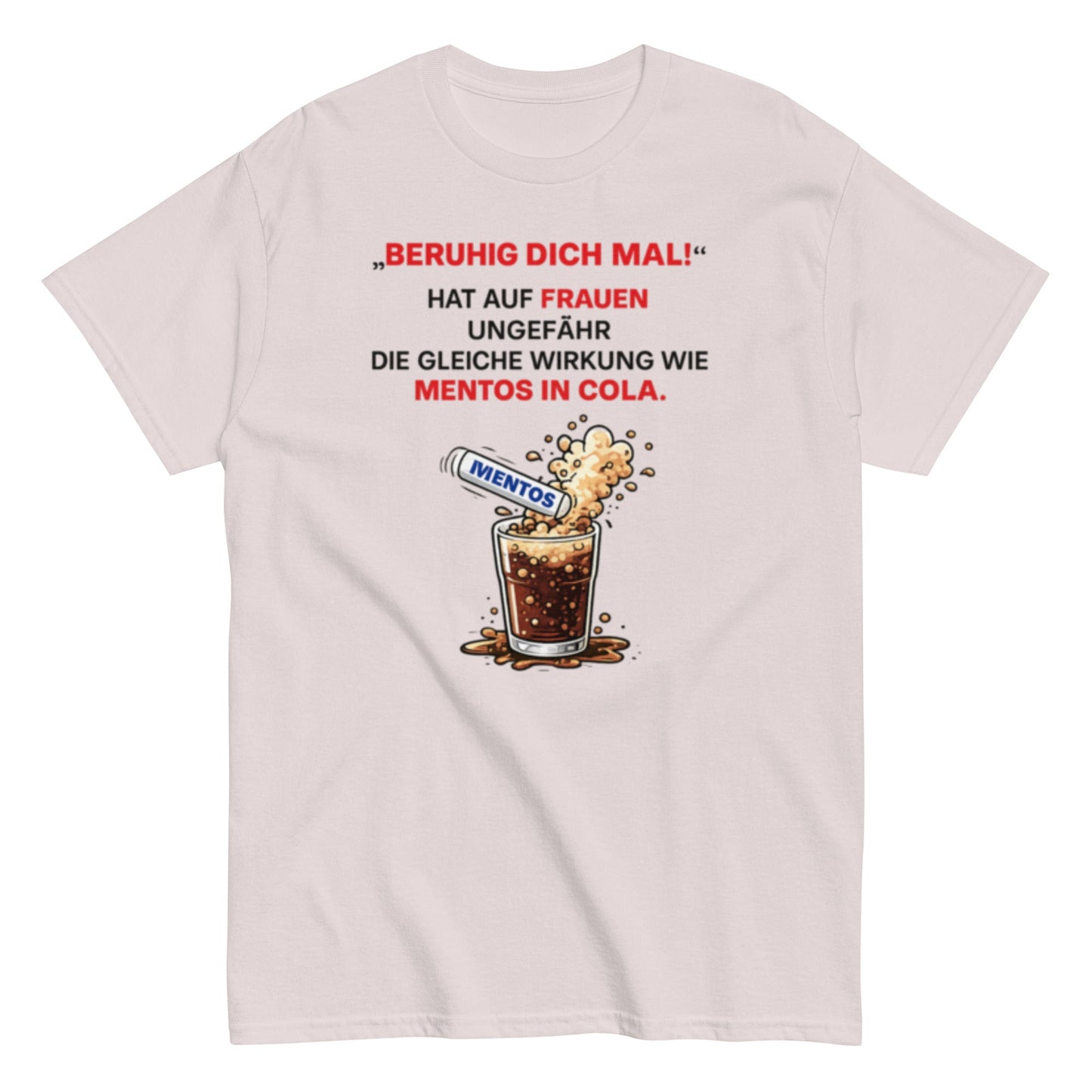 BERUHIGT DICH MAL - Lustiges Herren T-Shirt - SprücheKüche - Druckfrisch & frech