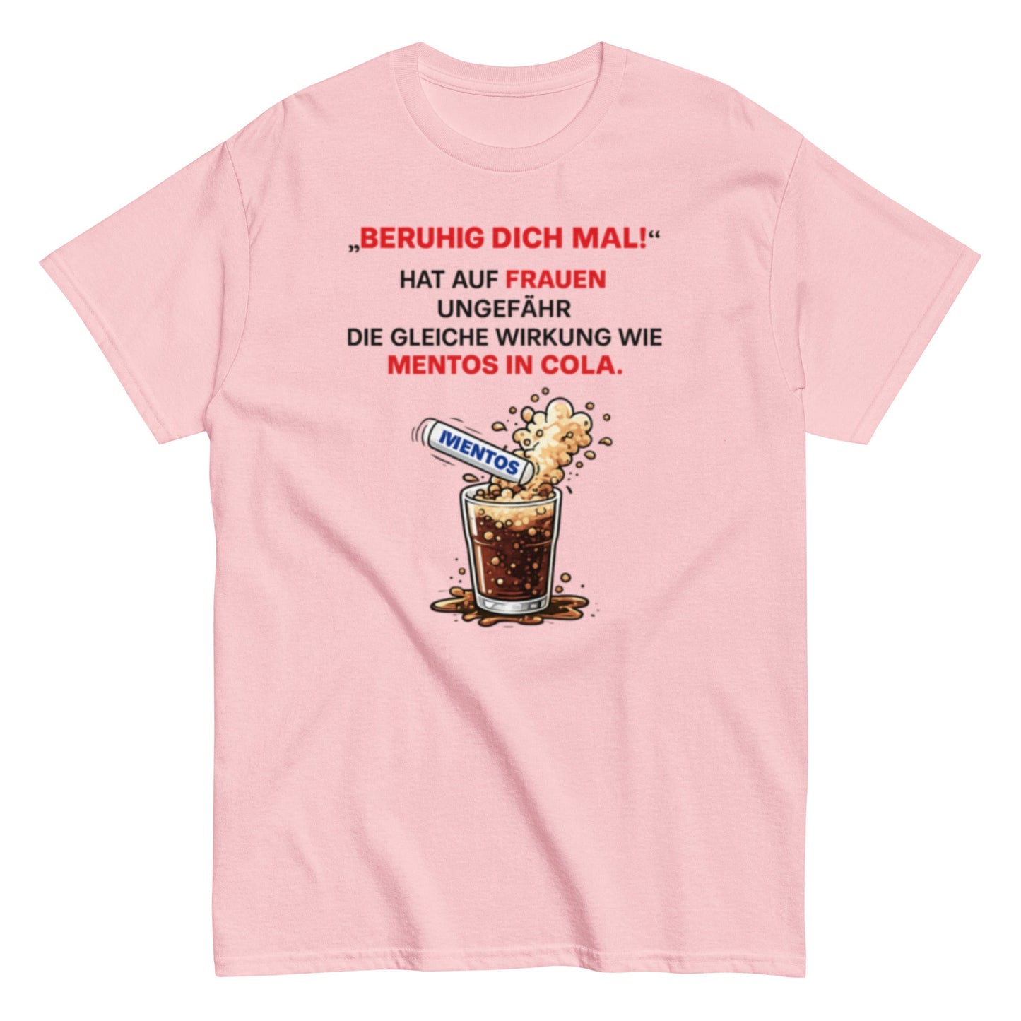 BERUHIGT DICH MAL - Lustiges Herren T-Shirt - SprücheKüche - Druckfrisch & frech