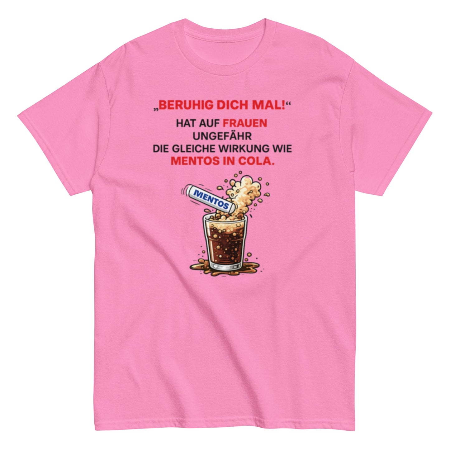 BERUHIGT DICH MAL - Lustiges Herren T-Shirt - SprücheKüche - Druckfrisch & frech