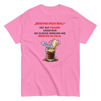 BERUHIGT DICH MAL - Lustiges Herren T-Shirt - SprücheKüche - Druckfrisch & frech