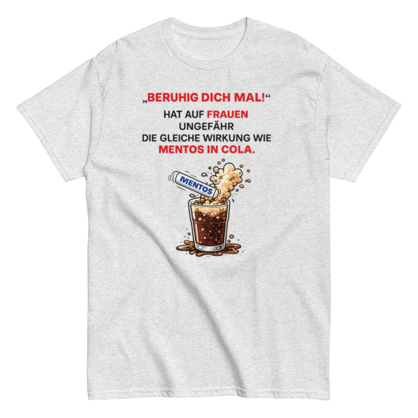 BERUHIGT DICH MAL - Lustiges Herren T-Shirt - SprücheKüche - Druckfrisch & frech