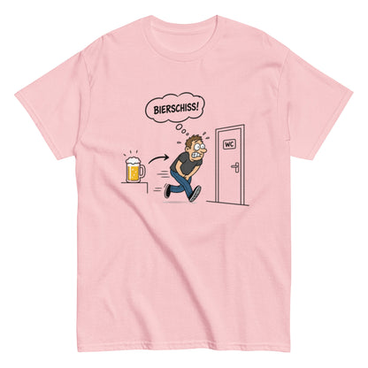 Bierschiss T-Shirt – Lustiges Unisex Bier-Shirt - SprücheKüche - Druckfrisch & frech