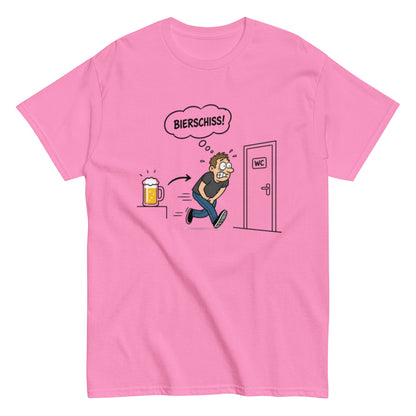 Bierschiss T-Shirt – Lustiges Unisex Bier-Shirt - SprücheKüche - Druckfrisch & frech