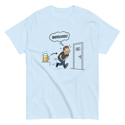 Bierschiss T-Shirt – Lustiges Unisex Bier-Shirt - SprücheKüche - Druckfrisch & frech