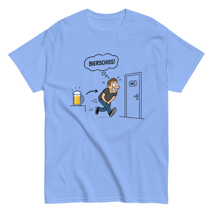 Bierschiss T-Shirt – Lustiges Unisex Bier-Shirt - SprücheKüche - Druckfrisch & frech