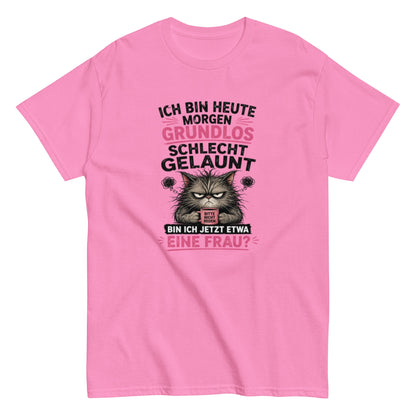 Bin ich etwa eine Frau - Lustiges Unisex T-Shirt - SprücheKüche - Druckfrisch & frech
