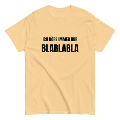 BLABLABLA - Lustiges Herren T-Shirt - SprücheKüche - Druckfrisch & frech