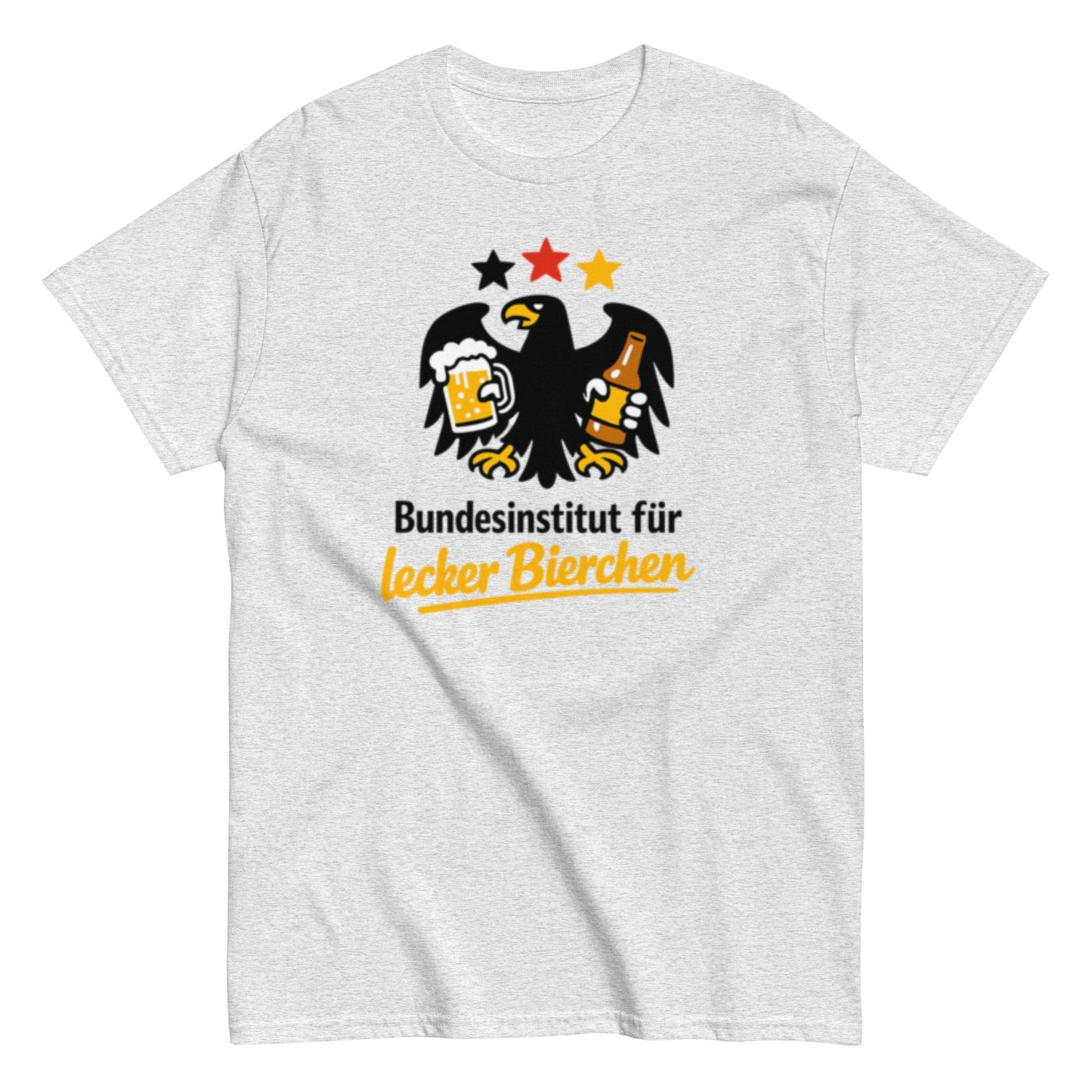 Bundesinstitut für lecker Bierchen - Lustiges Unisex T-Shirt - SprücheKüche - Druckfrisch & frech