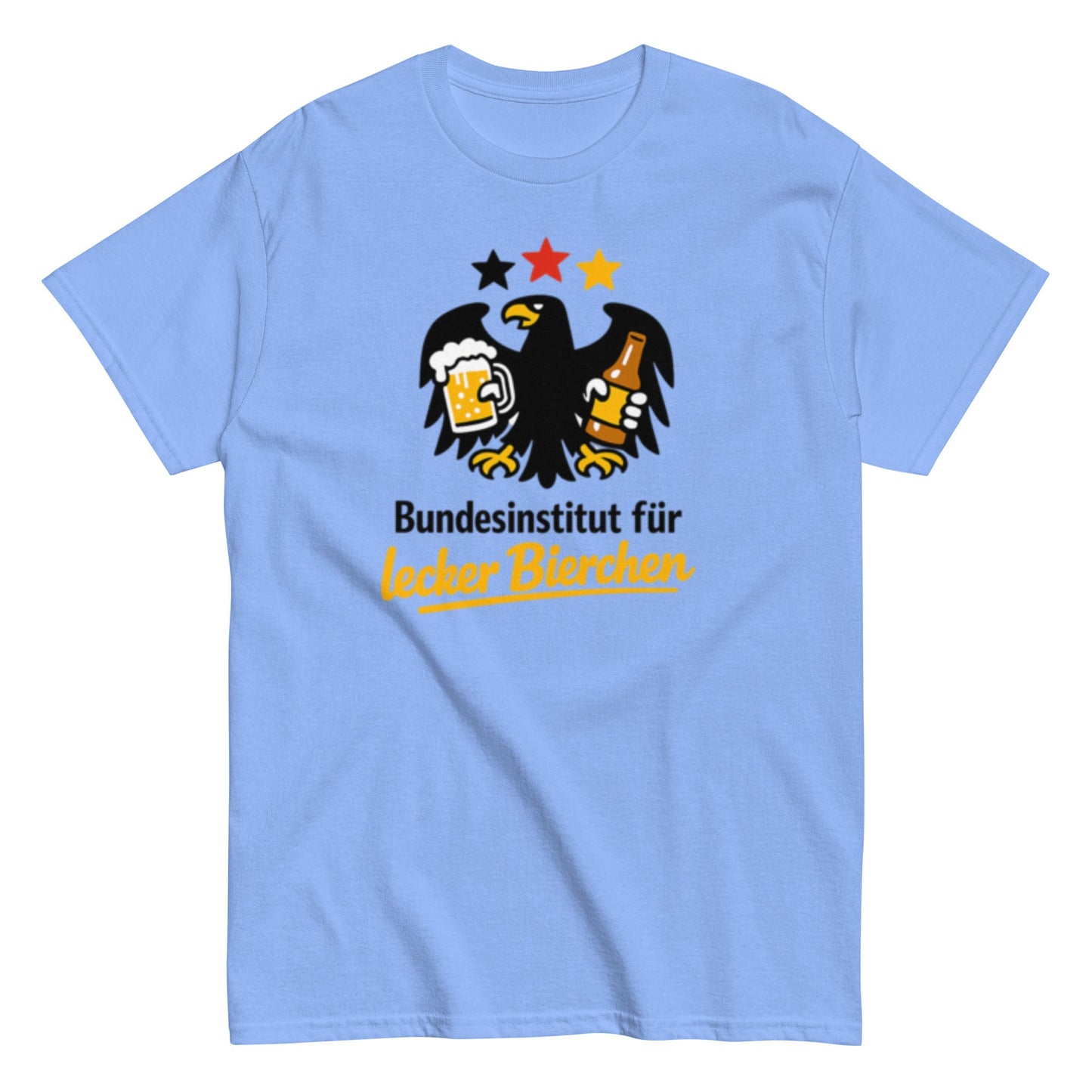 Bundesinstitut für lecker Bierchen - Lustiges Unisex T-Shirt - SprücheKüche - Druckfrisch & frech