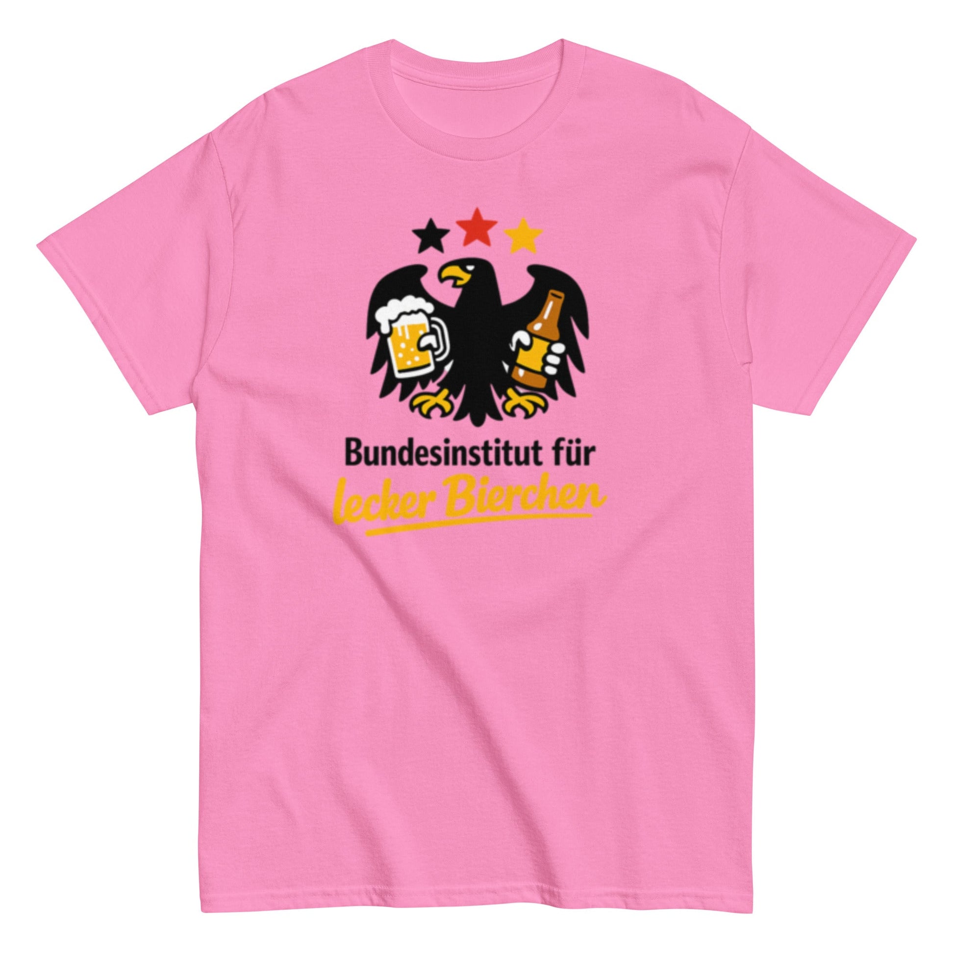Bundesinstitut für lecker Bierchen - Lustiges Unisex T-Shirt - SprücheKüche - Druckfrisch & frech