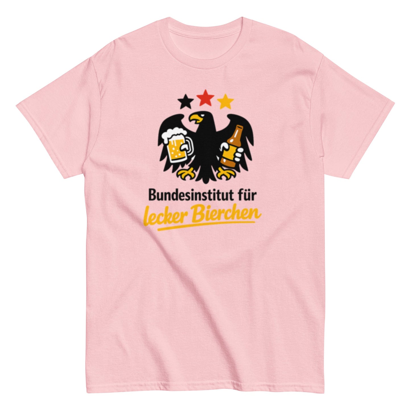 Bundesinstitut für lecker Bierchen - Lustiges Unisex T-Shirt - SprücheKüche - Druckfrisch & frech