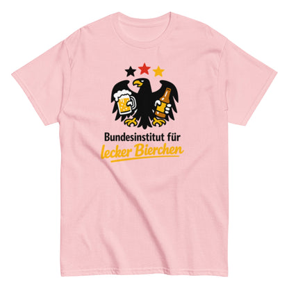 Bundesinstitut für lecker Bierchen - Lustiges Unisex T-Shirt - SprücheKüche - Druckfrisch & frech