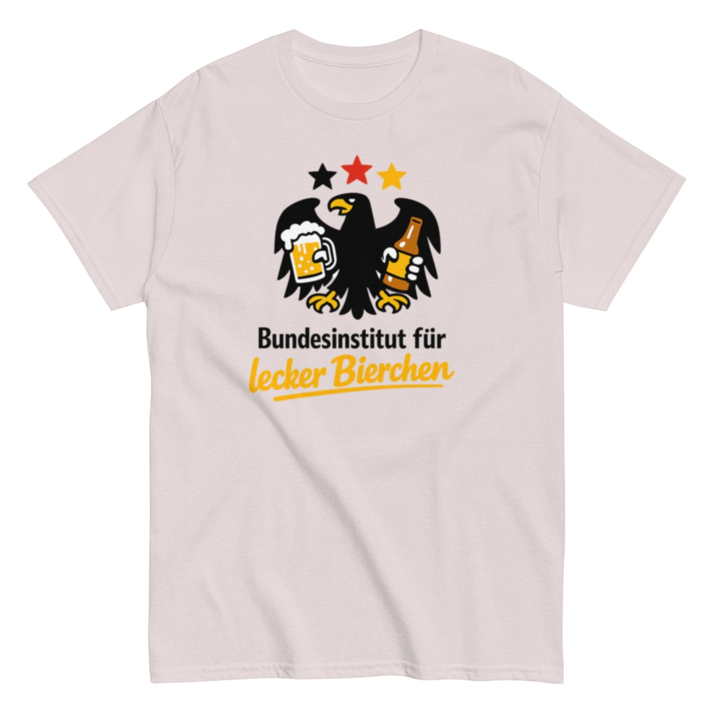 Bundesinstitut für lecker Bierchen - Lustiges Unisex T-Shirt - SprücheKüche - Druckfrisch & frech