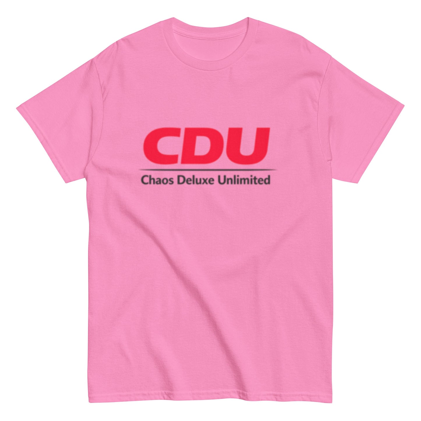 CDU Chaos Deluxe Unlimited Humorvoll - Statement Unisex-Sweatshirt T-Shirt - SprücheKüche - Druckfrisch & frech