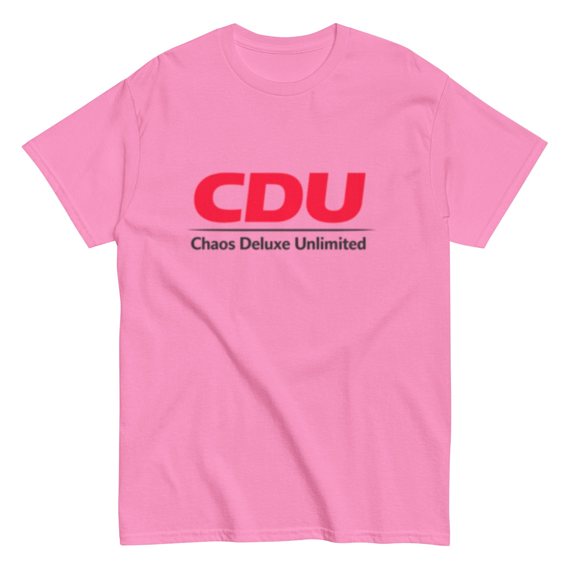 CDU Chaos Deluxe Unlimited Humorvoll - Statement Unisex-Sweatshirt T-Shirt - SprücheKüche - Druckfrisch & frech