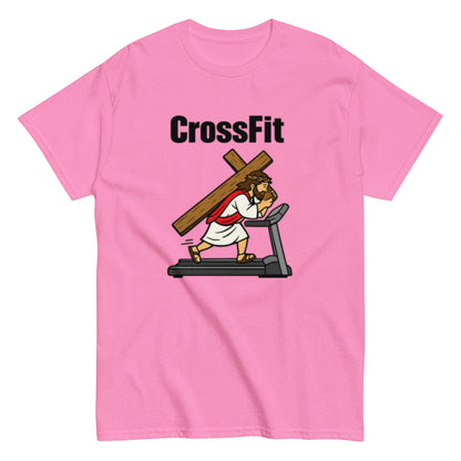 CrossFit Jesus Christ - Lustiges Sport Unisex T-Shirt - SprücheKüche - Druckfrisch & frech