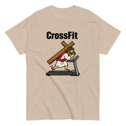 CrossFit Jesus Christ - Lustiges Sport Unisex T-Shirt - SprücheKüche - Druckfrisch & frech