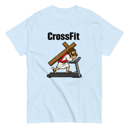 CrossFit Jesus Christ - Lustiges Sport Unisex T-Shirt - SprücheKüche - Druckfrisch & frech