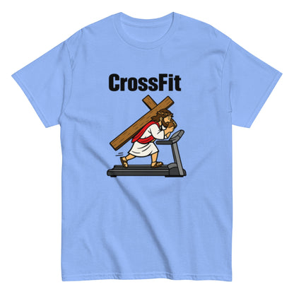 CrossFit Jesus Christ - Lustiges Sport Unisex T-Shirt - SprücheKüche - Druckfrisch & frech