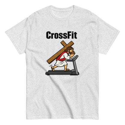 CrossFit Jesus Christ - Lustiges Sport Unisex T-Shirt - SprücheKüche - Druckfrisch & frech