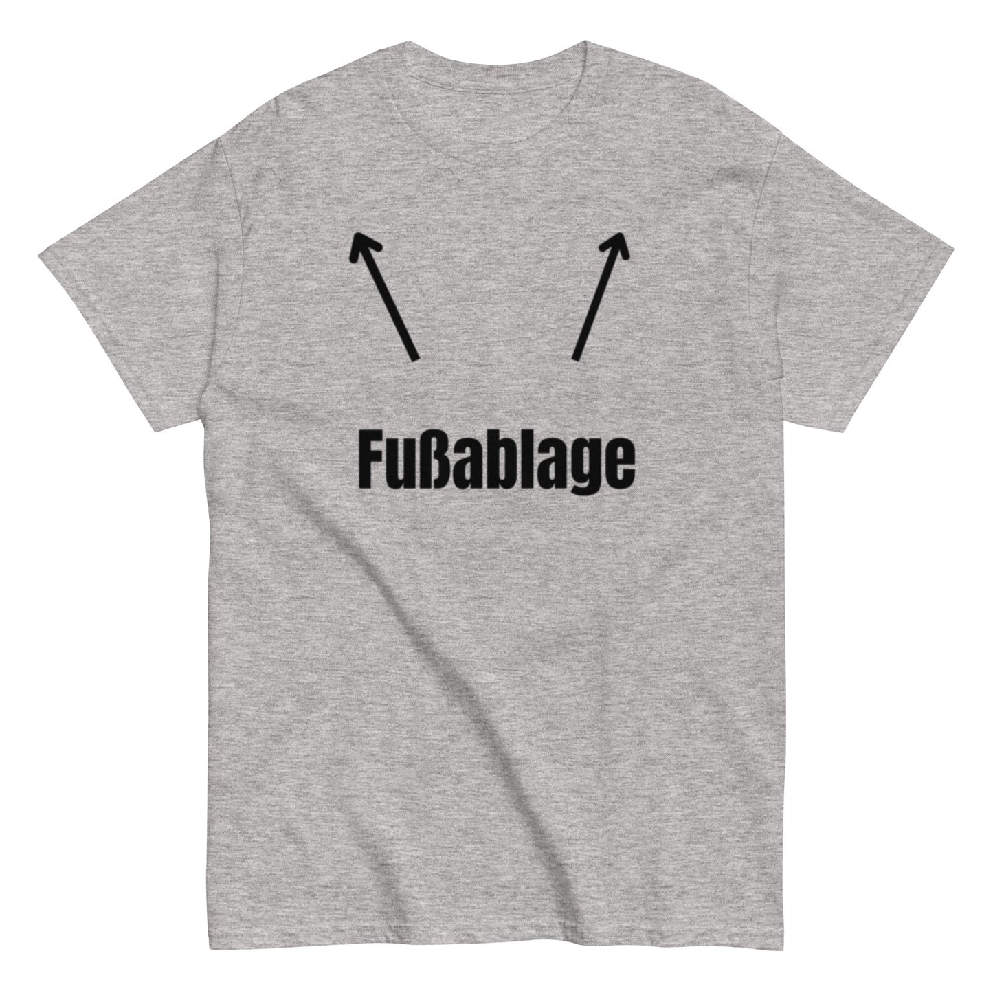 Datingshirt Fußablage - Lustiges Unisex T-Shirt - SprücheKüche - Druckfrisch & frech