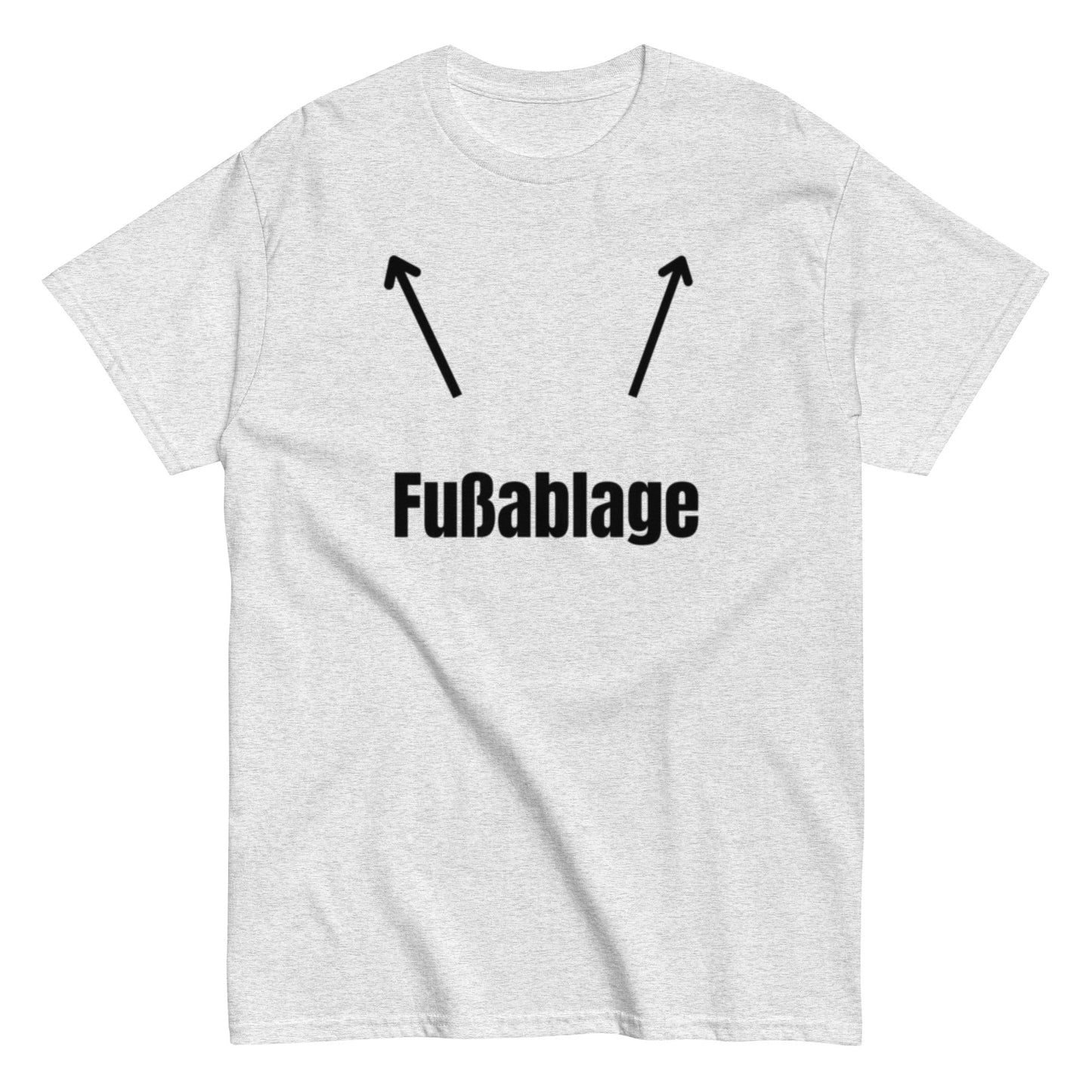 Datingshirt Fußablage - Lustiges Unisex T-Shirt - SprücheKüche - Druckfrisch & frech
