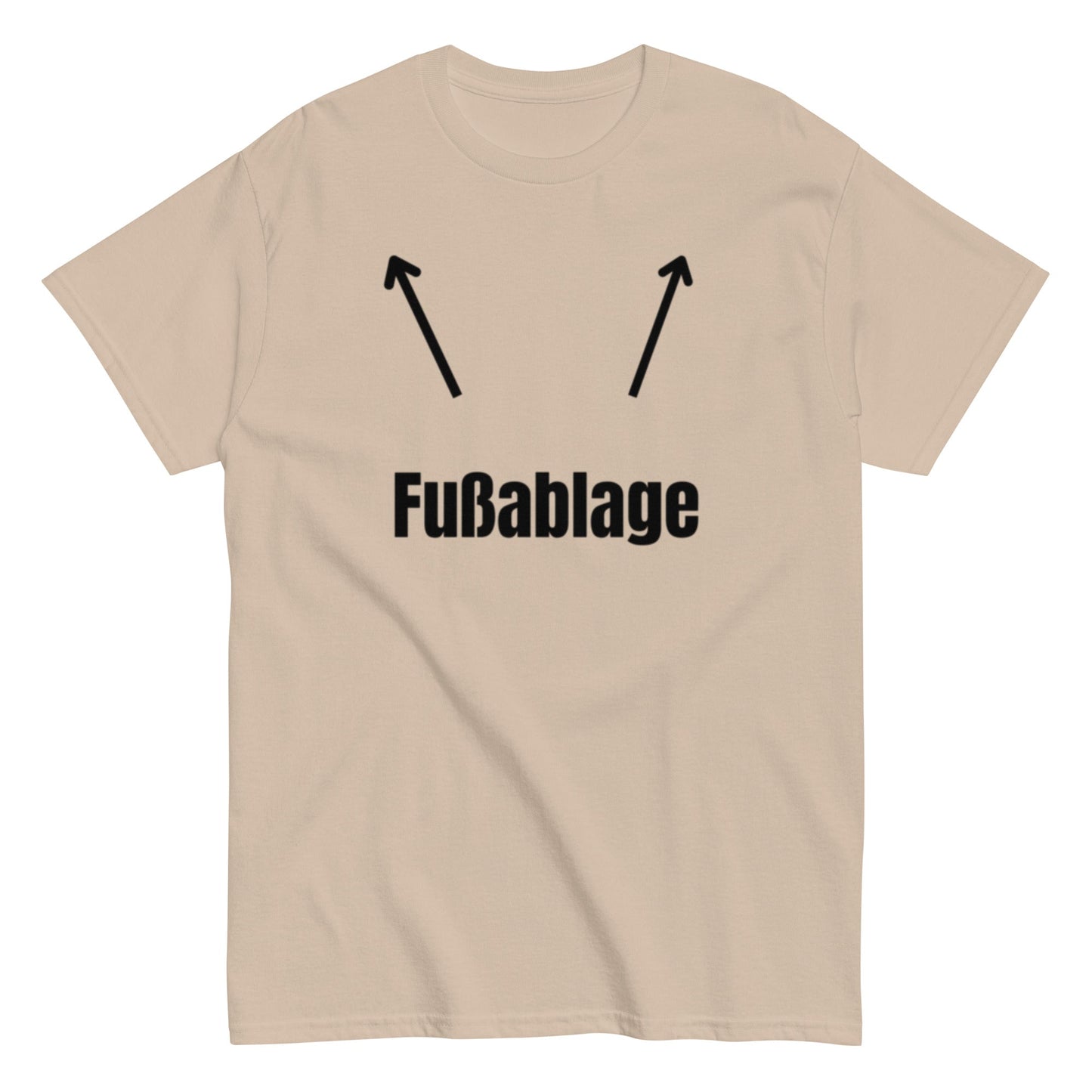 Datingshirt Fußablage - Lustiges Unisex T-Shirt - SprücheKüche - Druckfrisch & frech