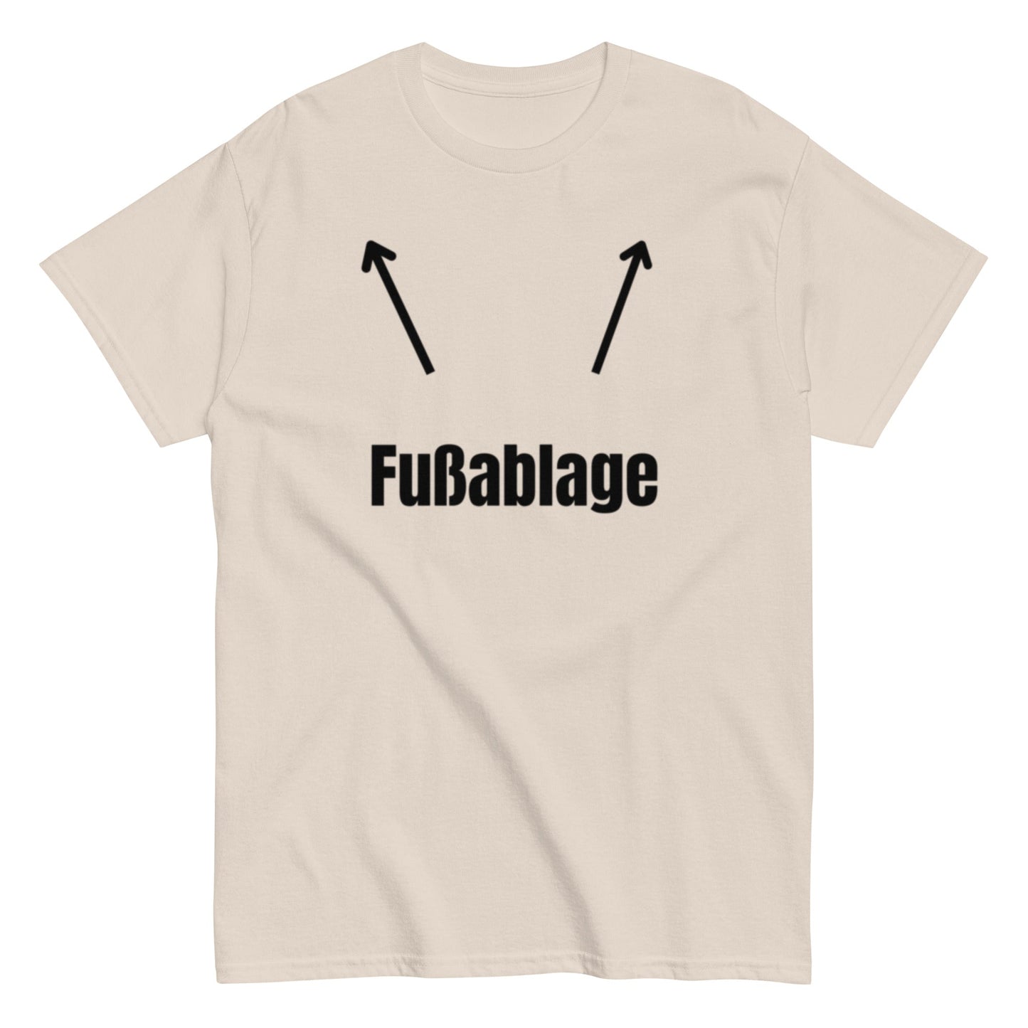 Datingshirt Fußablage - Lustiges Unisex T-Shirt - SprücheKüche - Druckfrisch & frech