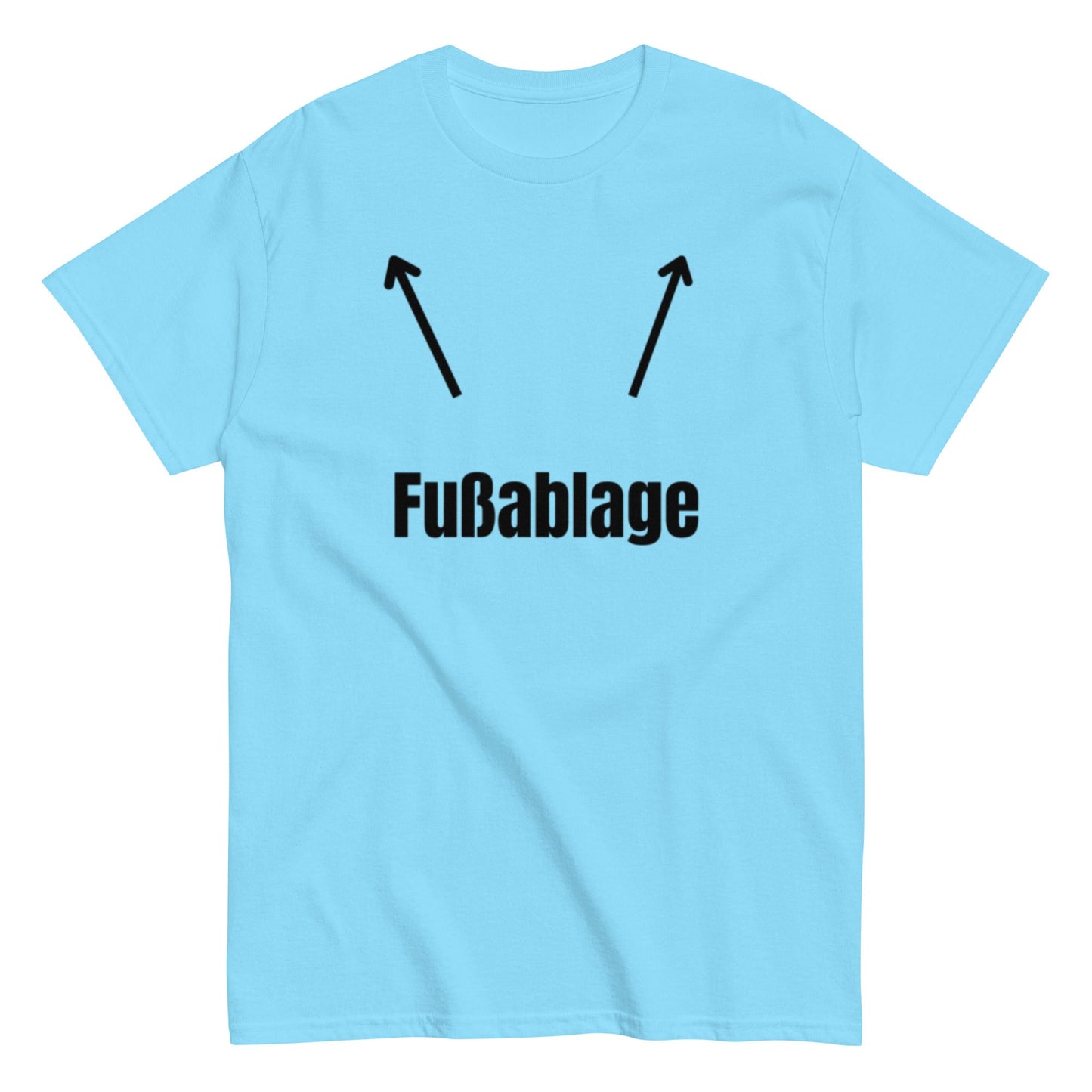 Datingshirt Fußablage - Lustiges Unisex T-Shirt - SprücheKüche - Druckfrisch & frech