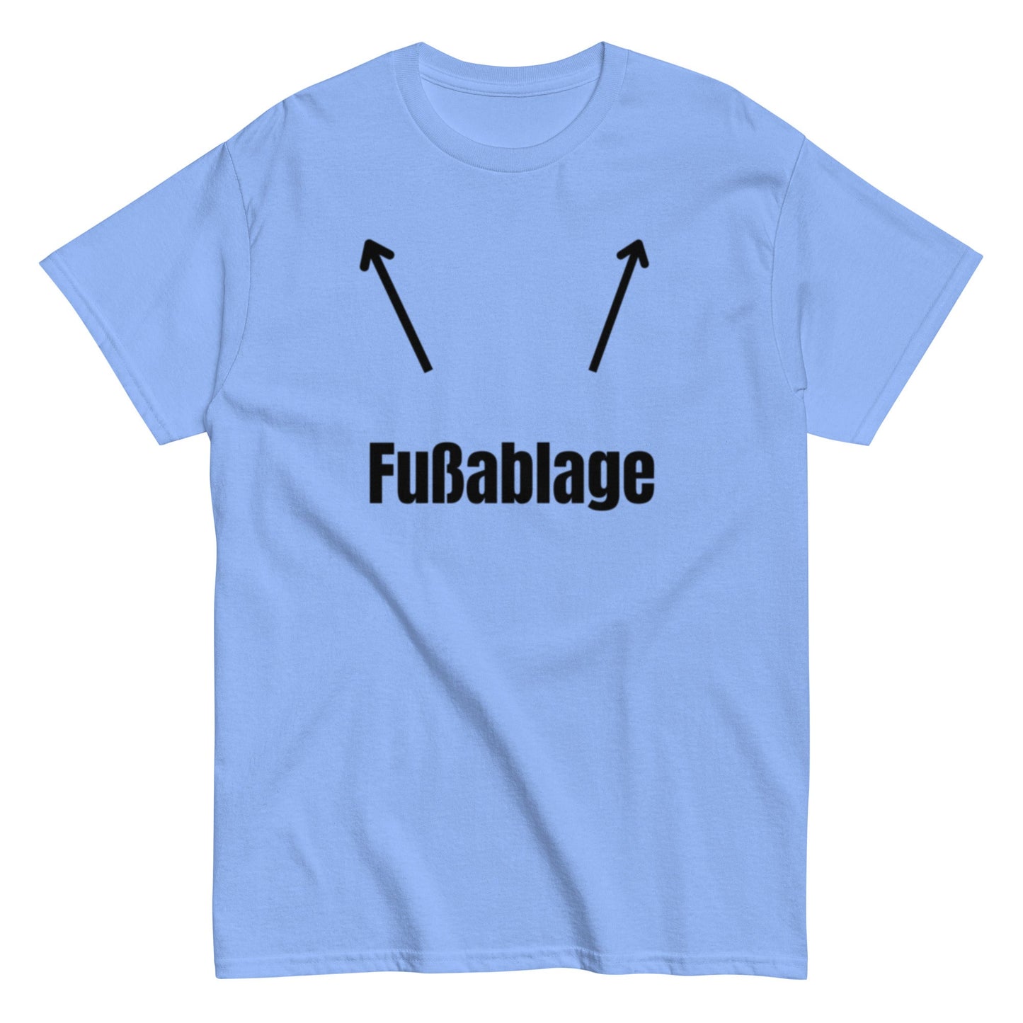 Datingshirt Fußablage - Lustiges Unisex T-Shirt - SprücheKüche - Druckfrisch & frech