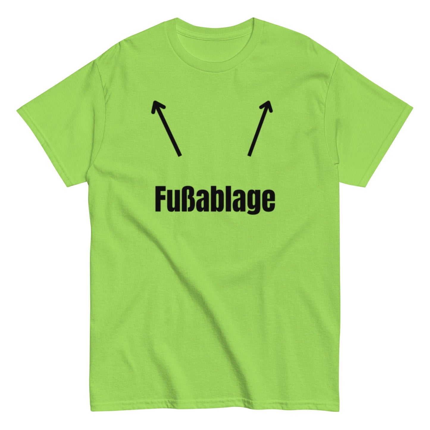 Datingshirt Fußablage - Lustiges Unisex T-Shirt - SprücheKüche - Druckfrisch & frech