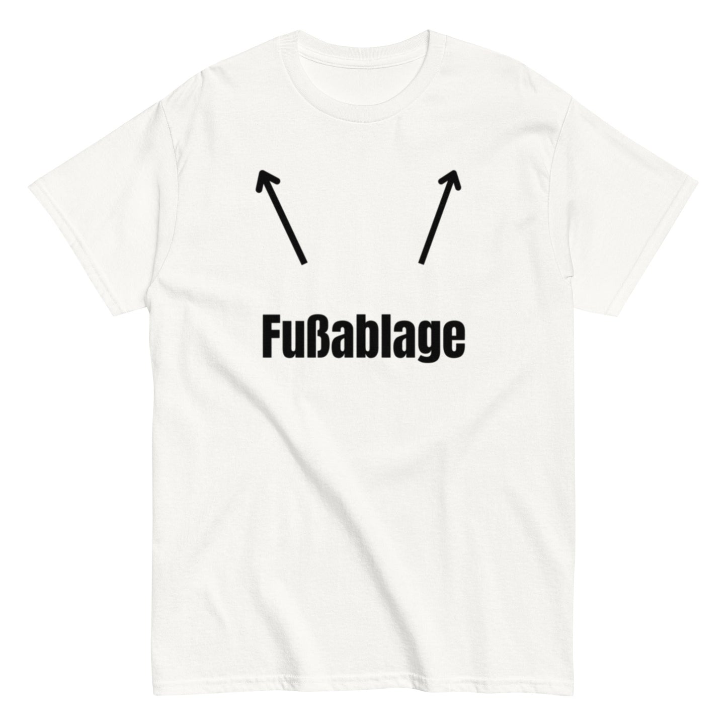 Datingshirt Fußablage - Lustiges Unisex T-Shirt - SprücheKüche - Druckfrisch & frech