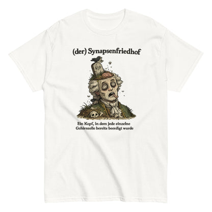 Der Synapsen Friedhof - Lustiges Unisex T-Shirt - SprücheKüche - Druckfrisch & frech