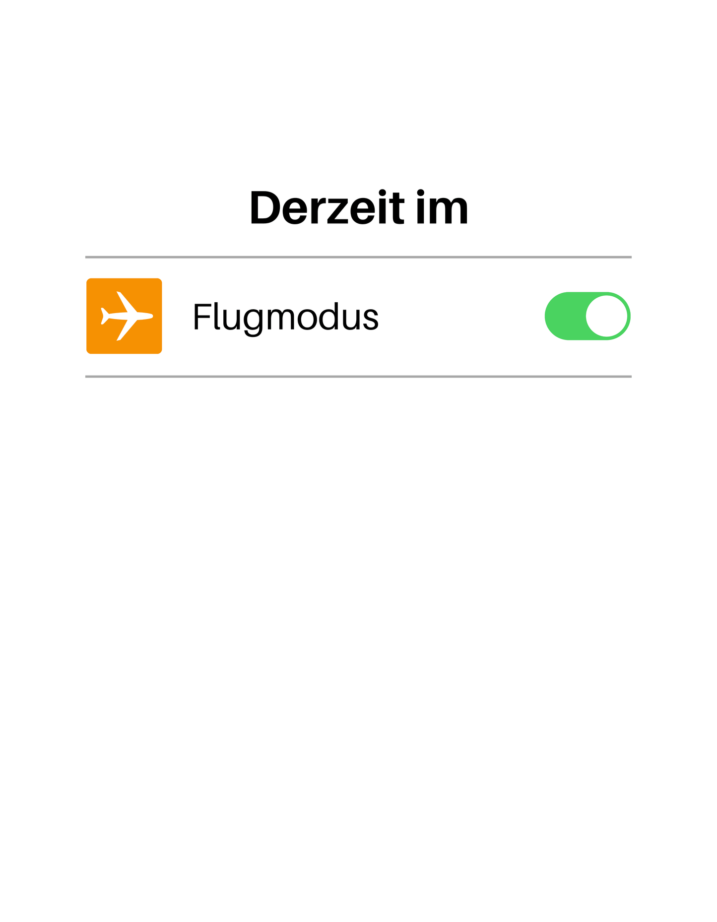 Derzeit im Flugmodus – Lustiges Reise-Unisex-Shirt - SprücheKüche - Druckfrisch & frech
