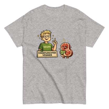Eingefleischter Veganer – Lustiges Wortspiel Unisex T-Shirt