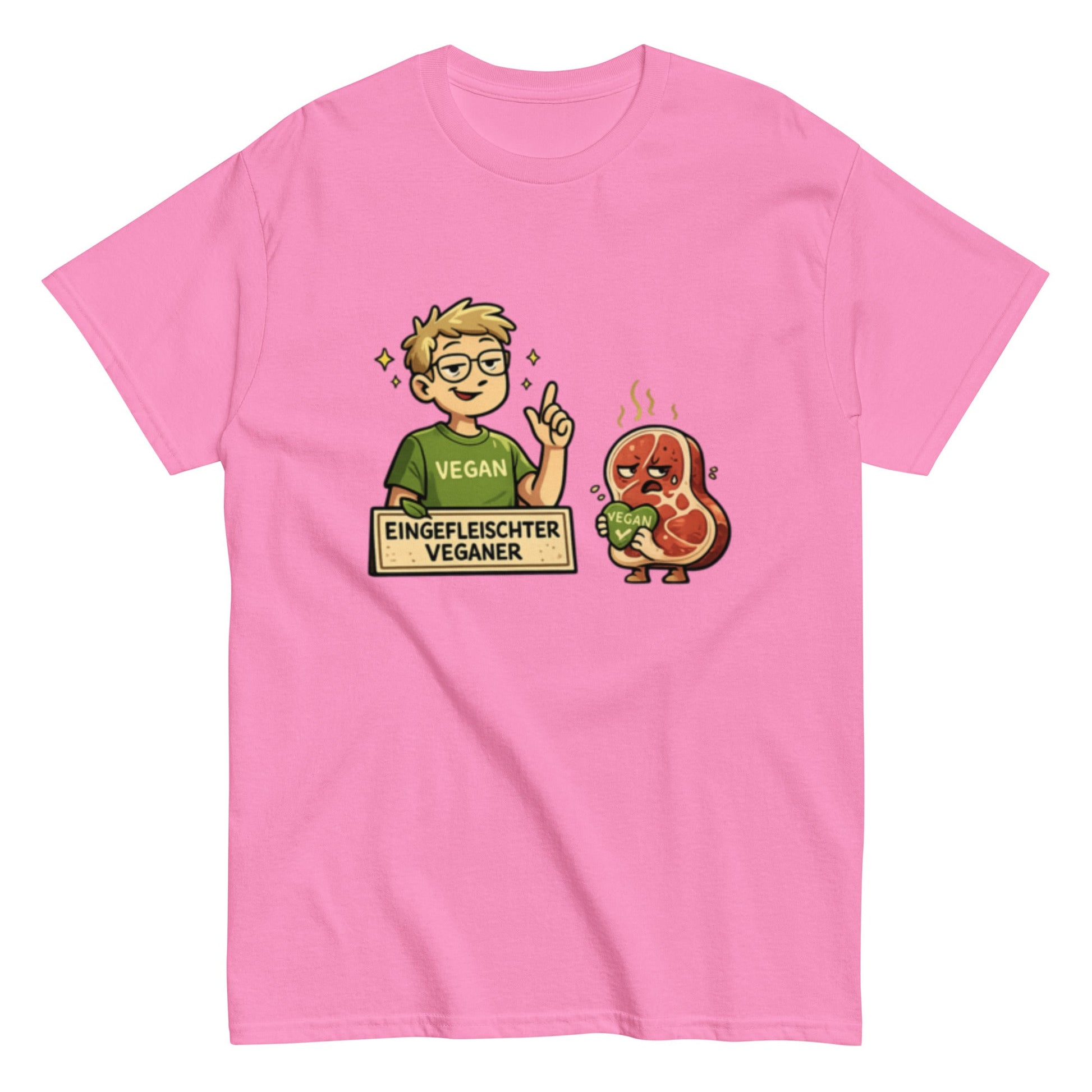 Eingefleischter Veganer – Lustiges Wortspiel Unisex T-Shirt