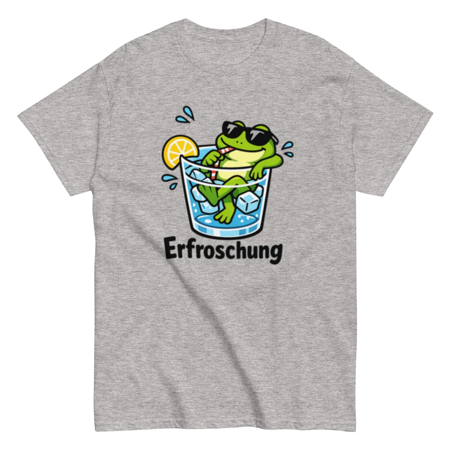 Erfroschung Tiermotiv Humorvoll - Lustiges Unisex T-Shirt - SprücheKüche - Druckfrisch & frech