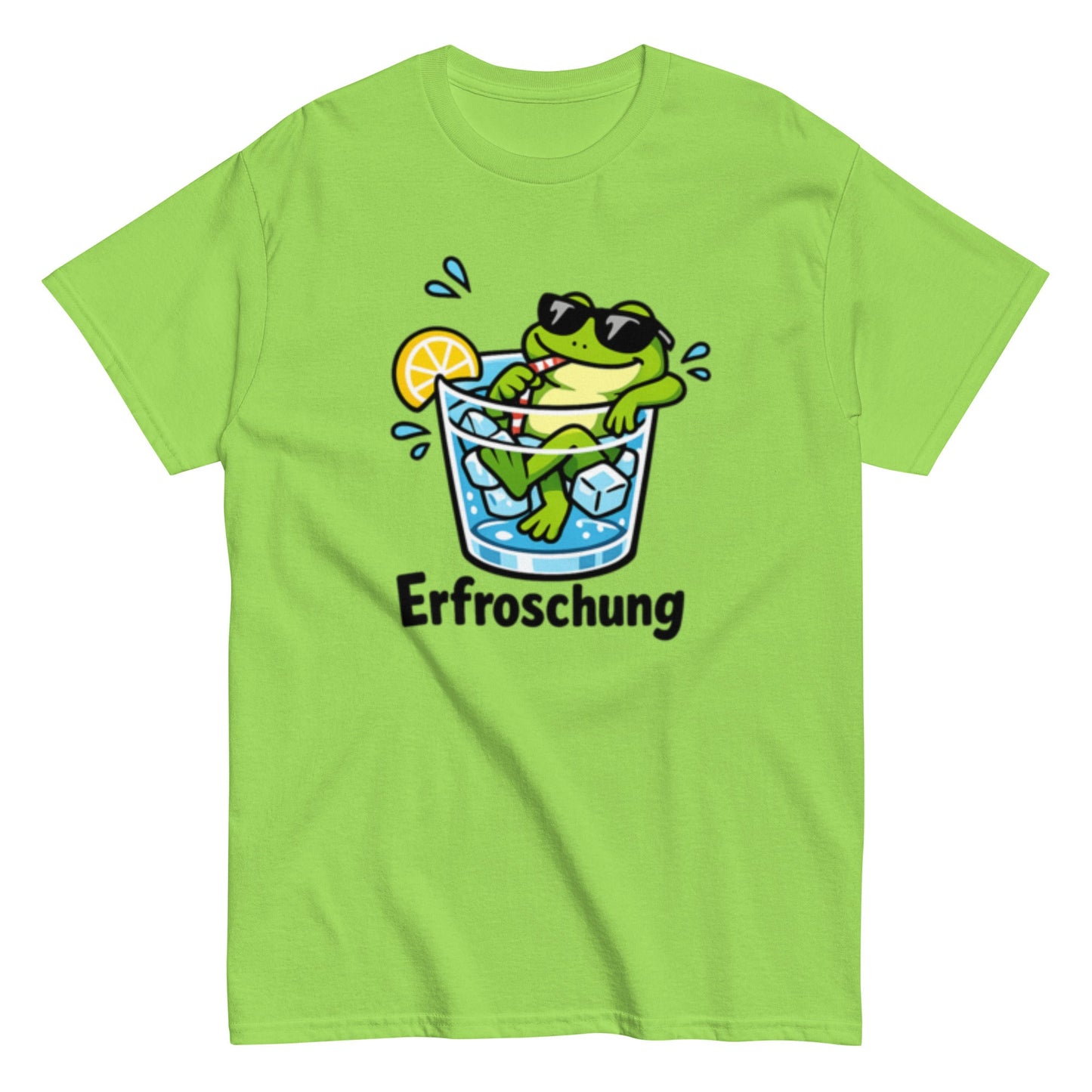 Erfroschung Tiermotiv Humorvoll - Lustiges Unisex T-Shirt - SprücheKüche - Druckfrisch & frech